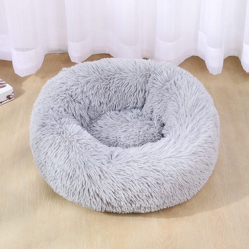 Ultra-Soft Plush Pet Bed – Cozy Comfort for Dogs & Cats