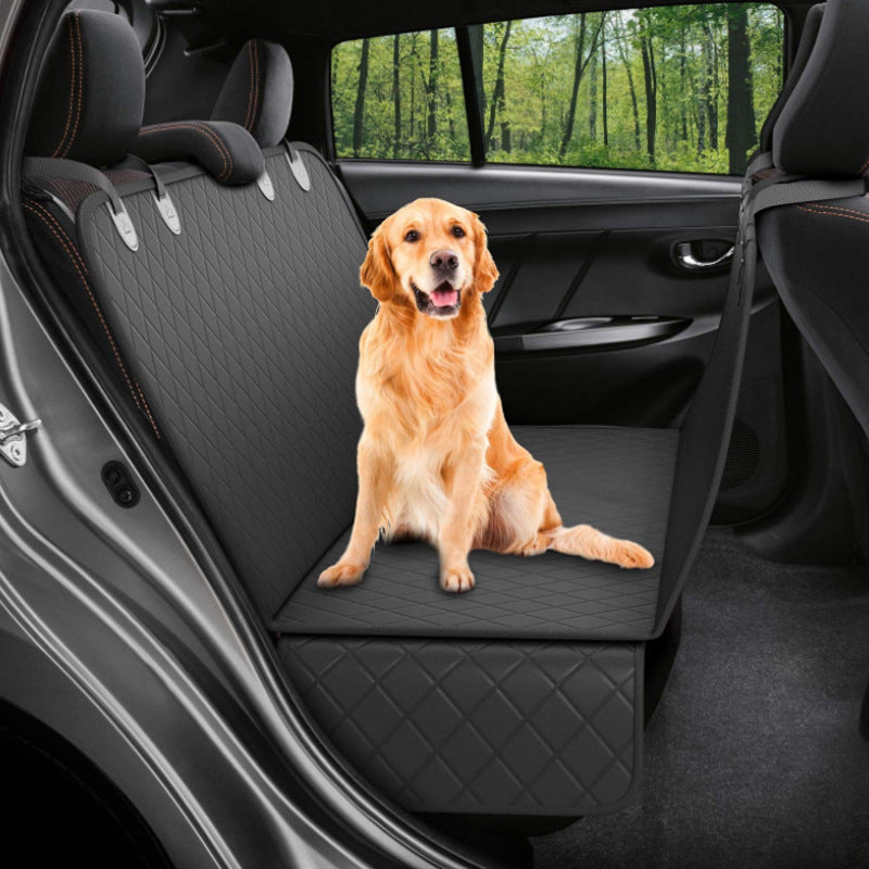 Premium Dog Car Seat Cover – Waterproof, Non-Slip, Travel-Ready Hammock