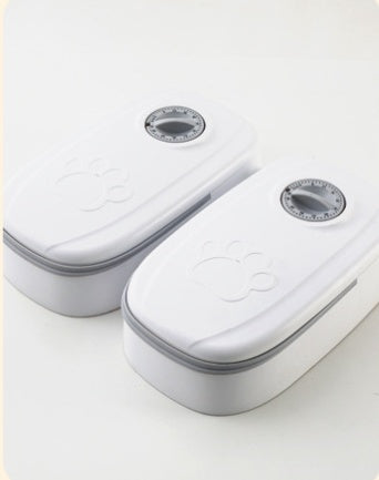 Smart Gravity Pet Feeder & Water Dispenser – 2-in-1 Automatic Feeding Solution for Cats & Dogs