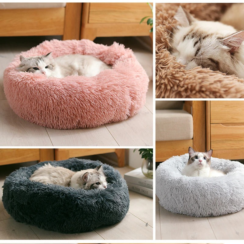 Ultra-Soft Plush Pet Bed – Cozy Comfort for Dogs & Cats