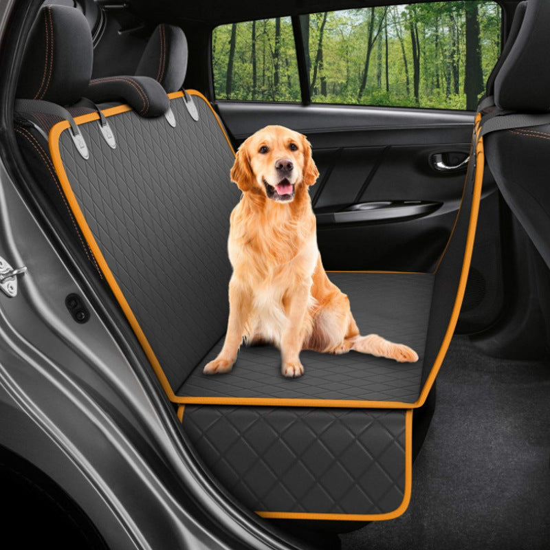 Premium Dog Car Seat Cover – Waterproof, Non-Slip, Travel-Ready Hammock