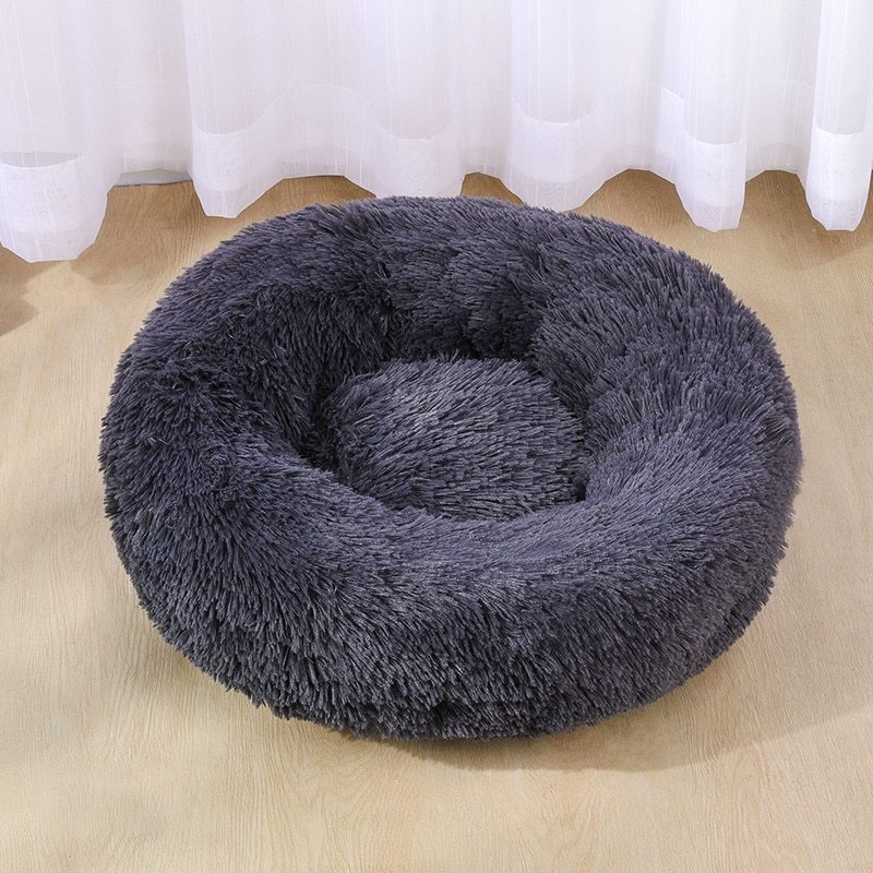 Ultra-Soft Plush Pet Bed – Cozy Comfort for Dogs & Cats