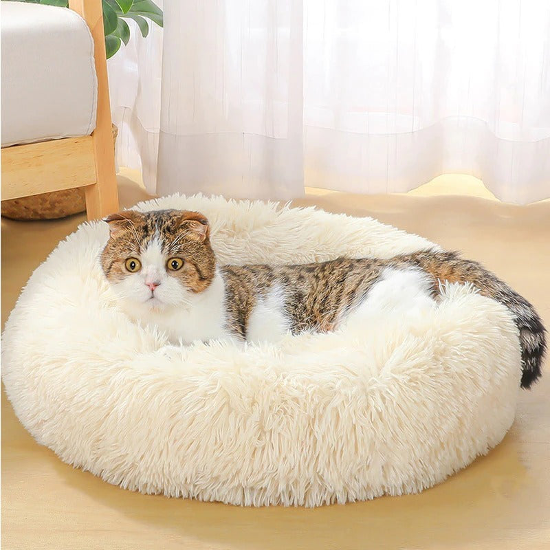 Ultra-Soft Plush Pet Bed – Cozy Comfort for Dogs & Cats