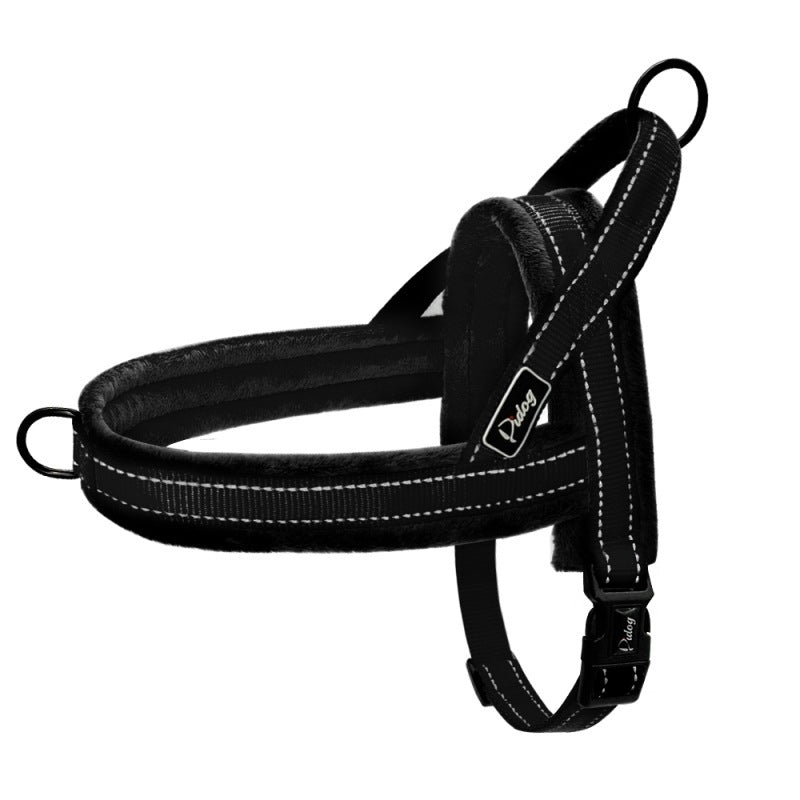 No-Pull Dog Harness & Leash Set – Comfortable Padded Vest for Large Dogs