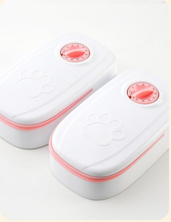 Smart Gravity Pet Feeder & Water Dispenser – 2-in-1 Automatic Feeding Solution for Cats & Dogs