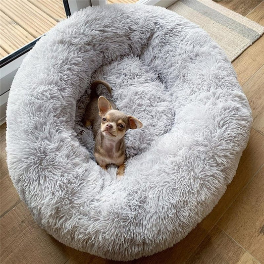 Ultra-Soft Plush Pet Bed – Cozy Comfort for Dogs & Cats