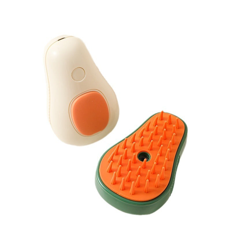 Electric Steam Cat and Dog Grooming Brush – Self-Cleaning Massage Comb