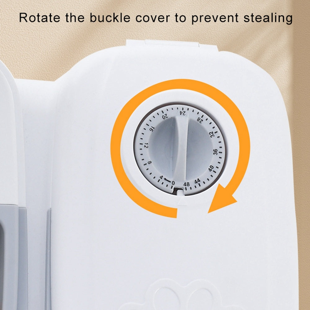 Smart Gravity Pet Feeder & Water Dispenser – 2-in-1 Automatic Feeding Solution for Cats & Dogs