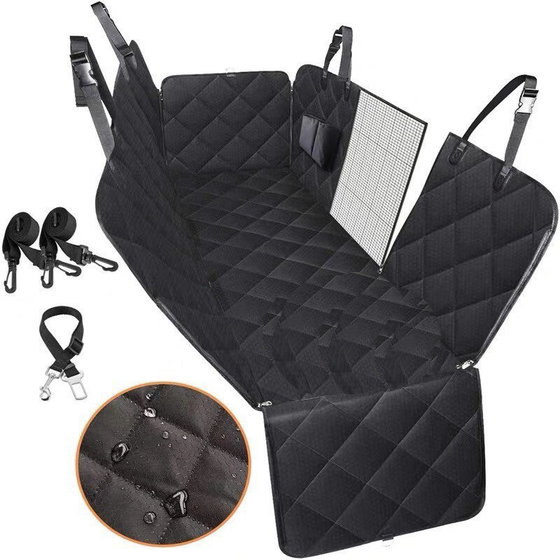Premium Dog Car Seat Cover – Waterproof, Non-Slip, Travel-Ready Hammock