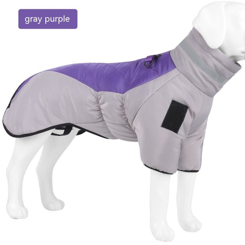 Winter Waterproof Dog Coat – Warm & Stylish for Medium and Large Dogs