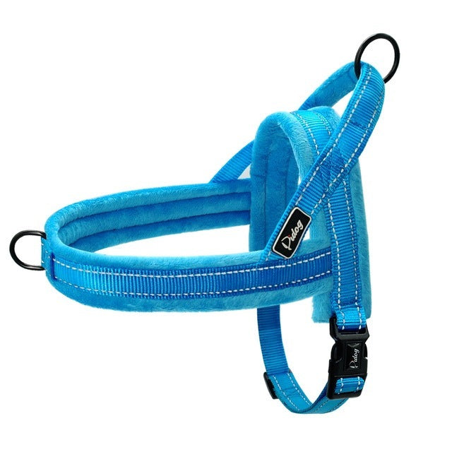 No-Pull Dog Harness & Leash Set – Comfortable Padded Vest for Large Dogs