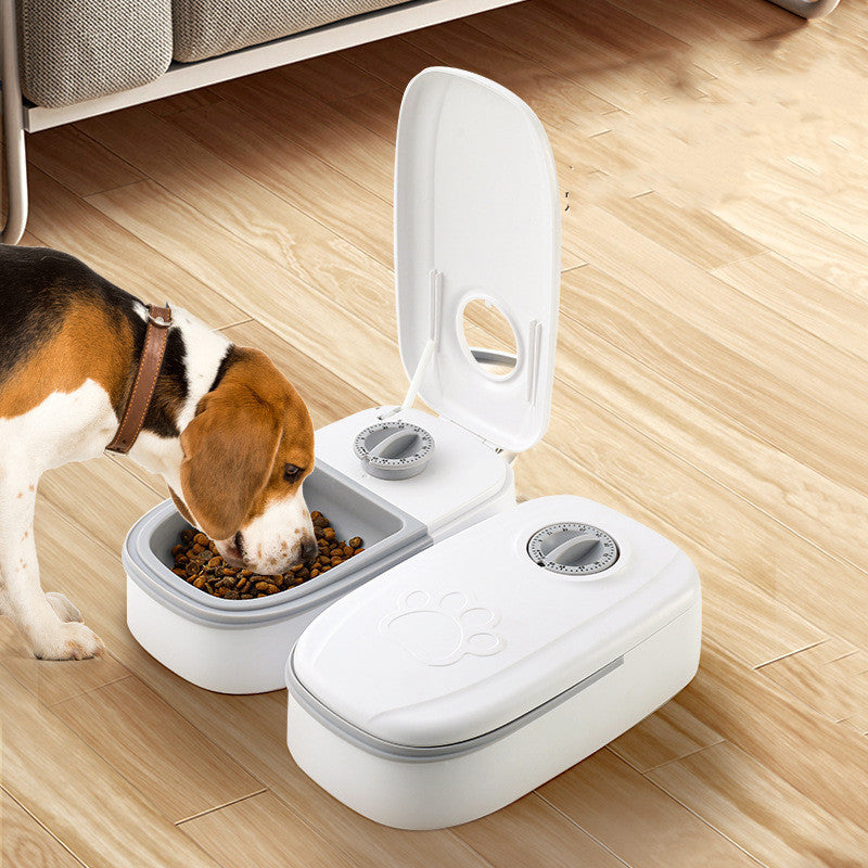 Smart Gravity Pet Feeder & Water Dispenser – 2-in-1 Automatic Feeding Solution for Cats & Dogs